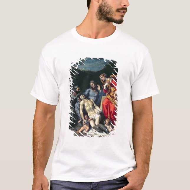 T-shirt Pieta avec St Francis et St Mary Magdalene, c.1 (Devant)