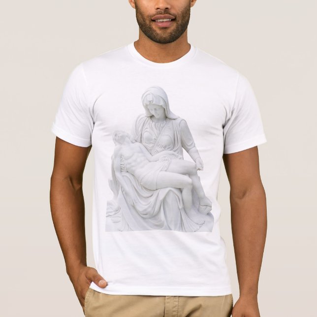 T-shirt Pieta sculptée (Devant)