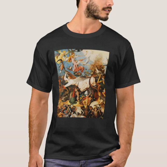 T-shirt Pieter Bruegel L'Ancien La Chute des Anges 4 (Devant)