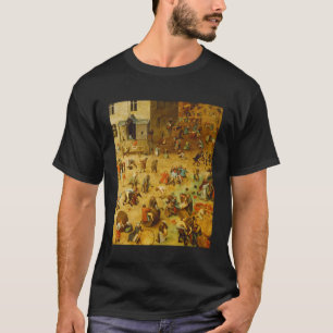 T-shirt Pieter Bruegel The Elder Children Jeux 3