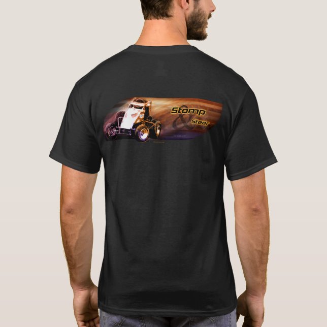T-shirt Piétiner et braquer (Dos)