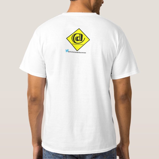 T-shirt Piéton Enfonçait (Dos)