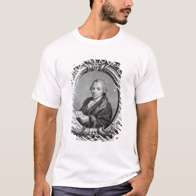 T-shirt Pietro Nardini, gravé par G. Batta Cechi (Devant)