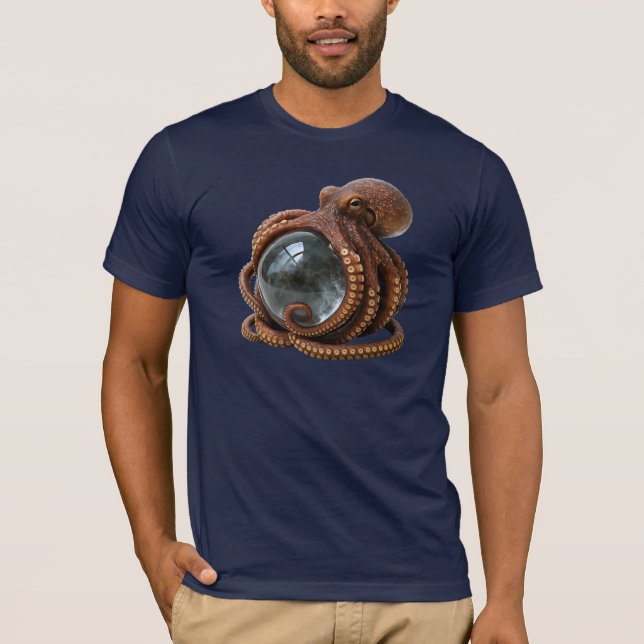 T-shirt pieuvre 3D (Devant)