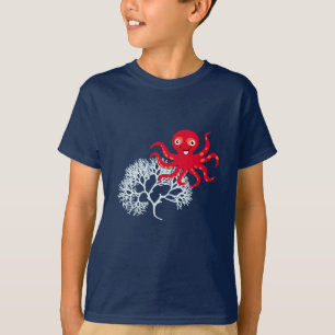 T-shirt Pieuvre drôle