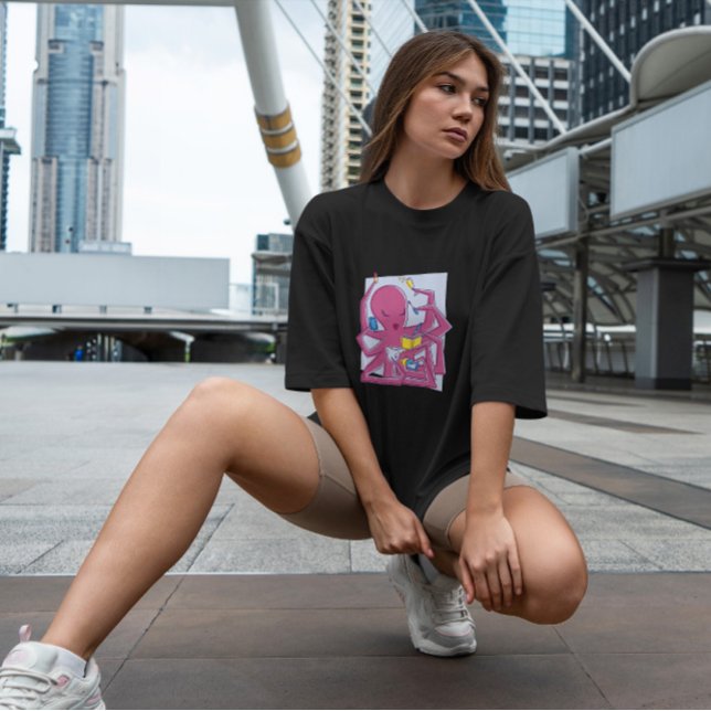 T-shirt Pieuvre femelle multitâche (Créateur téléchargé)