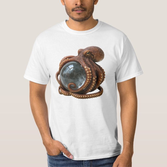 T-shirt Pieuvre hors du commun (Devant)