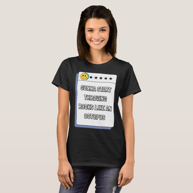 T-shirt Pieuvre Rocks (Devant entier)