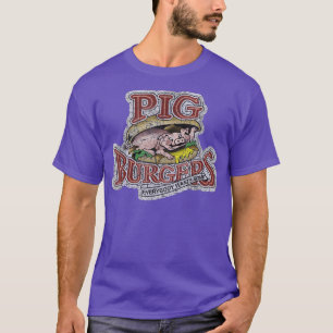 T-shirt Pig Burgers (chanson de Better Off Dead)