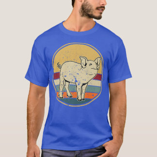 T-shirt Pig Farm Pork Meat - Animal Piglet Farming Farmer
