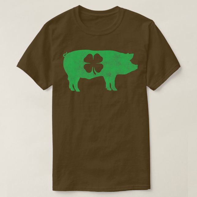T-shirt Pig Hog Bbq Meat Cadeau St (Design devant)