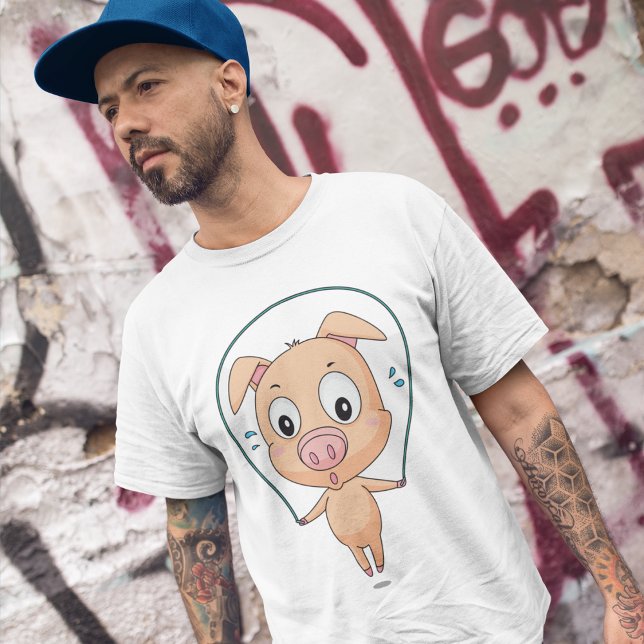 T-shirt Pig ignorant (Créateur téléchargé)