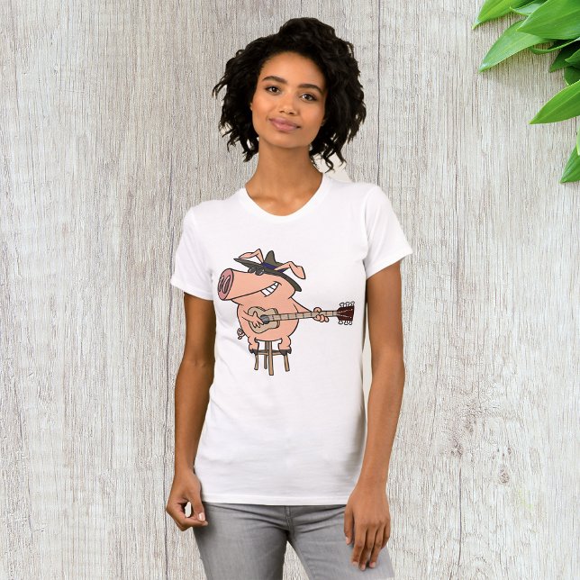 T-shirt Pig Playing (Créateur téléchargé)