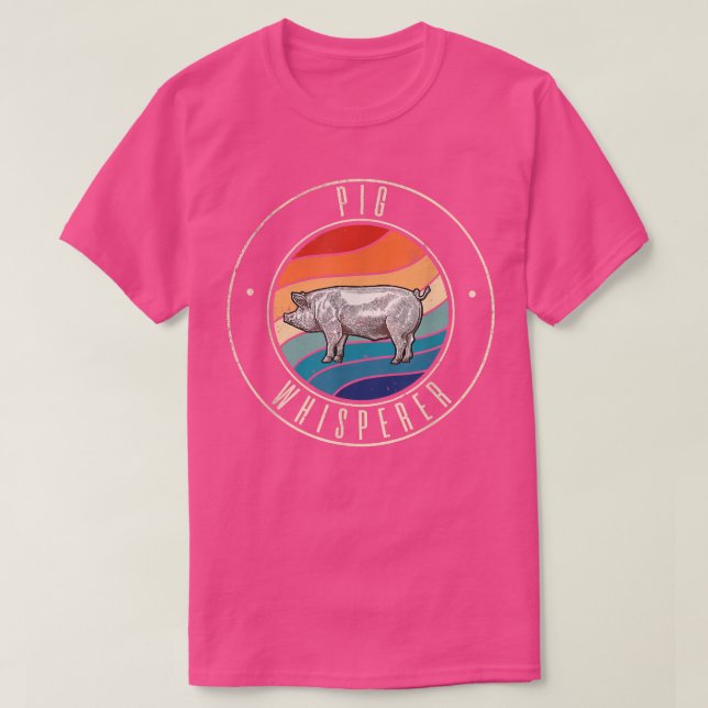 T-shirt Pig Whisperer 4899  (Design devant)