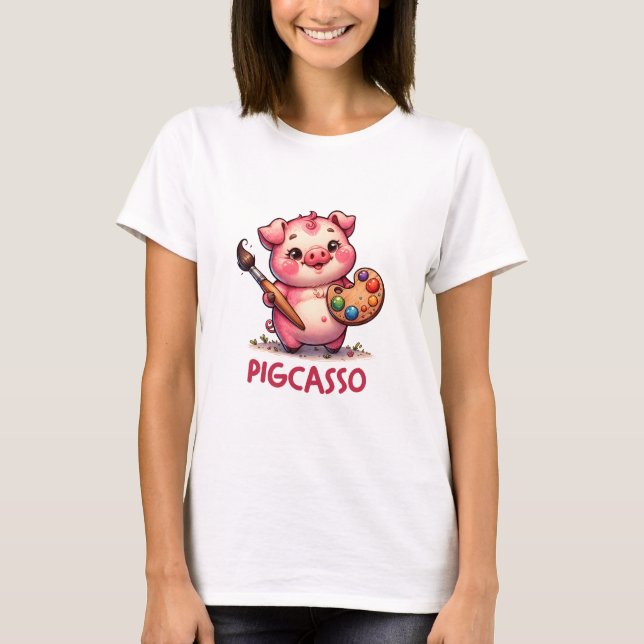 T-shirt Pigcasso (Devant)