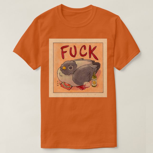 T-shirt pigeon (Design devant)
