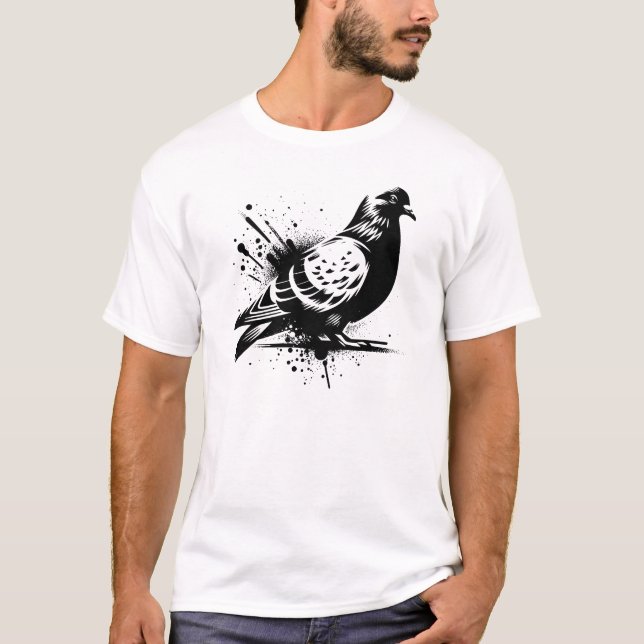 T-shirt Pigeon (Devant)