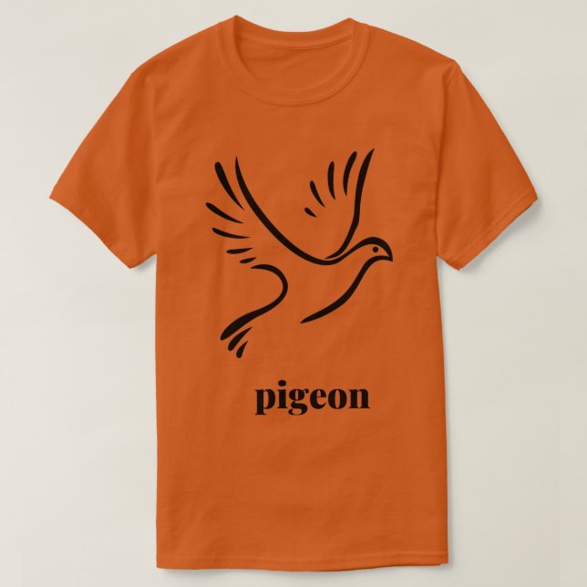 T-shirt pigeon (Design devant)