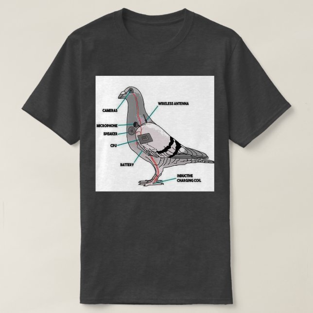 T-shirt Pigeon (Design devant)