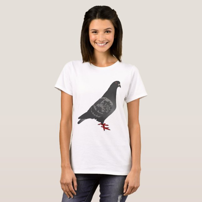 T-shirt Pigeon (Devant entier)