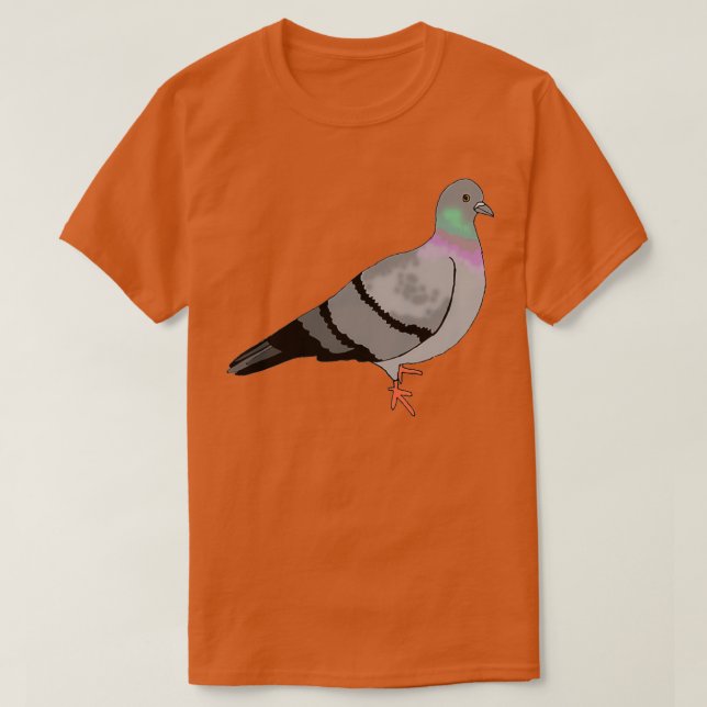 T-shirt Pigeon 1 (Design devant)