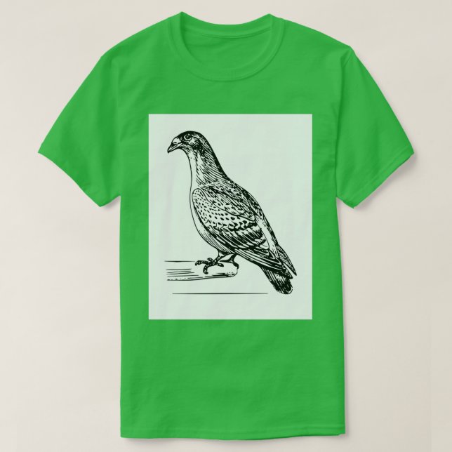 T-shirt Pigeon 105 (Design devant)