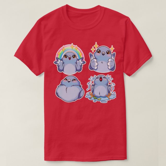 T-shirt Pigeon 12 (Design devant)