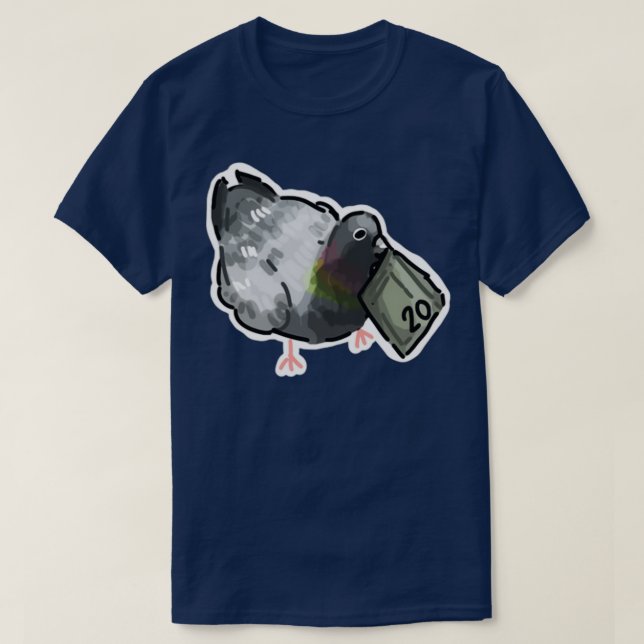 T-shirt Pigeon 2 (Design devant)