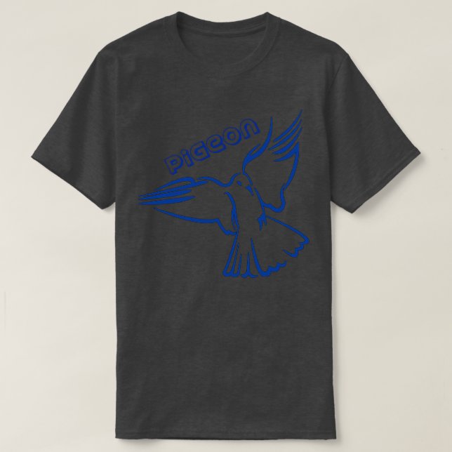 T-shirt Pigeon 2 7 (Design devant)