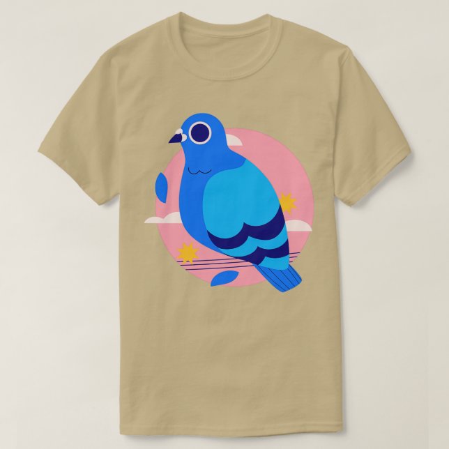T-shirt Pigeon 2 9 2 (Design devant)