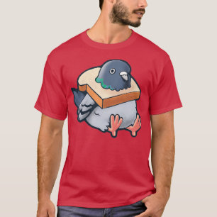 T-shirt Pigeon affamé 1