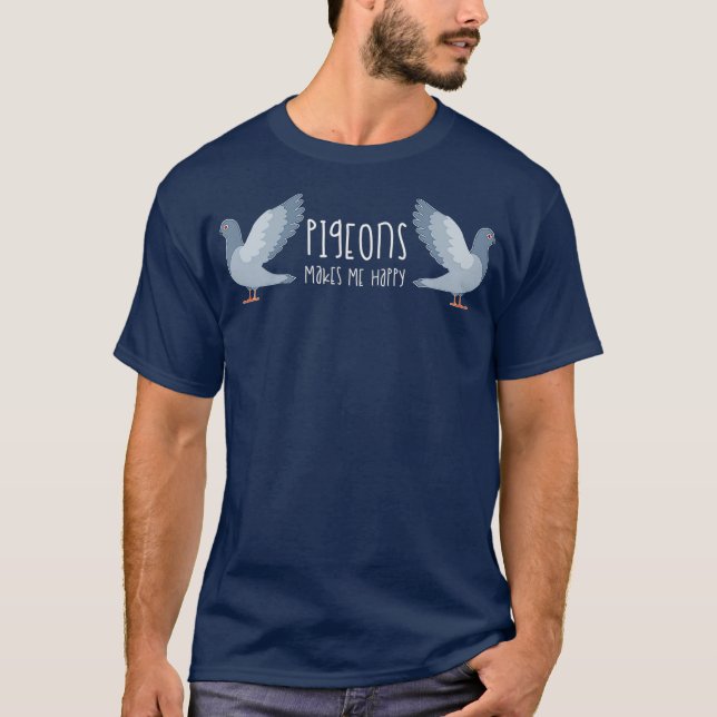 T-shirt Pigeon Breeder Pigeon (Devant)