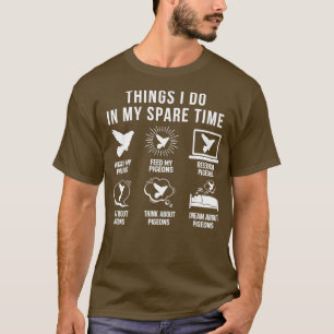 T-shirt Pigeon Carrier Pigeons Oiseaux Pigeon Reproduction