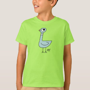 T-shirt Pigeon Classic Kids Lime