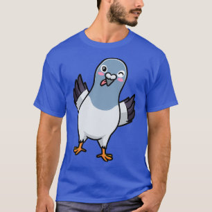 T-shirt Pigeon Columbidae Emoticon Pigeon 1