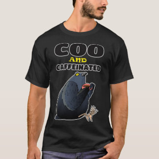 T-shirt Pigeon Coo Café Café 2323