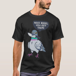 T-shirt Pigeon Cute Avec Couteau 8