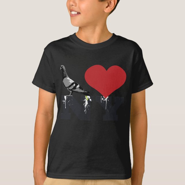 T-shirt Pigeon de NY (Devant)