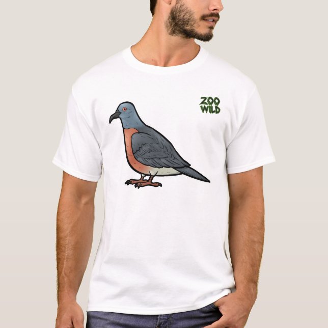 T-shirt Pigeon de passager (Devant)
