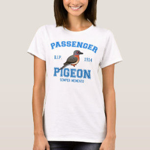 T-shirt Pigeon de passager d'équipe