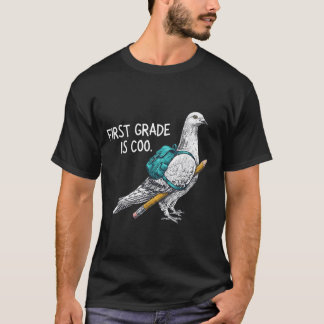 T-shirt Pigeon de première année amusant retour à l'école
