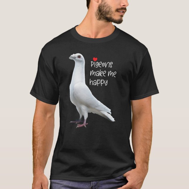 T-shirt Pigeon dragon (Devant)