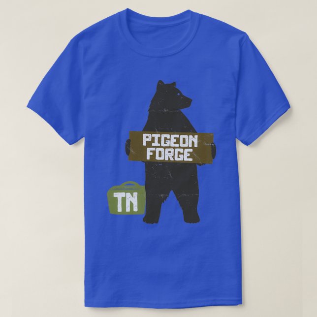 T-shirt Pigeon Forge Tennessee TN Parcs et Wilderness Hit (Design devant)