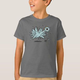 T-shirt Pigeon Freakout Kids Grey