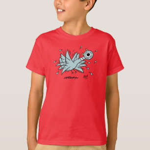 T-shirt Pigeon Freakout Kids Red