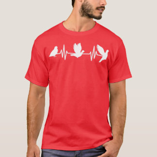 T-shirt Pigeon Heartbeat 2