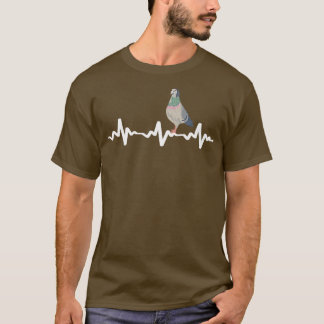 T-shirt Pigeon Heartbeat 8