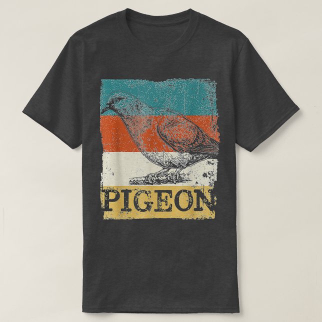 T-shirt Pigeon Homing Fancier Trainer Cadeau American Raci (Design devant)