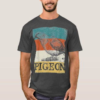 T-shirt Pigeon Homing Fancier Trainer Cadeau American Raci