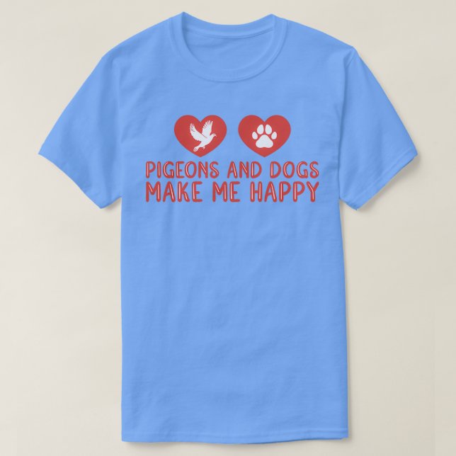 T-shirt Pigeon Lover 10 (Design devant)